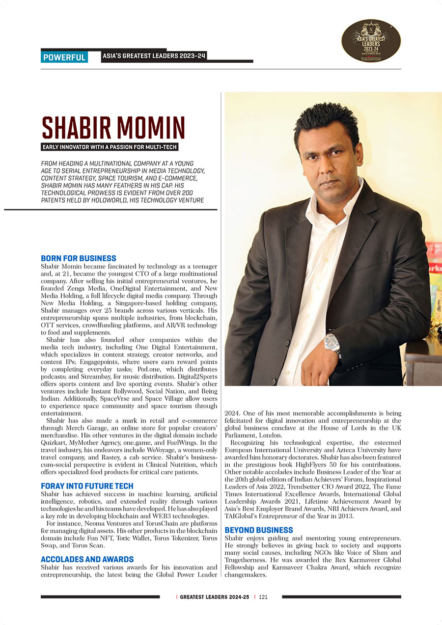 Shabir Momin News