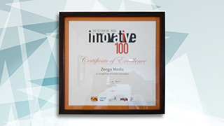 ZengaTV has been awarded the most Certificate of Excellence in smart Innovation