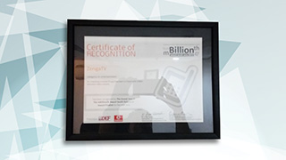Zenga bags mbillionth Award South Asia 2013