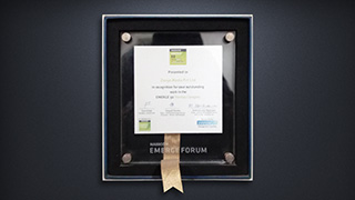 NASSCOM regonition for excellence in Emerge 50 startup program