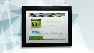 Zenga awarded by Nasscom as Emerge 50 in Innovation and also as the league of Ten Emerge Leaders of India 2011